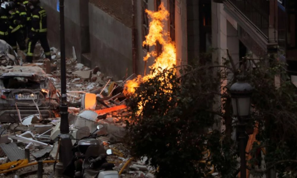 Μαδρίτη: Διαρροή φυσικού αερίου η αιτία της φονικής έκρηξης